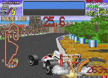 Ground Effects / Super Ground Effects (Japan) screen shot game playing